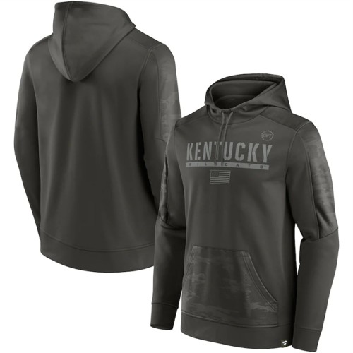 Men's Kentucky Wildcats Olive OHT Military Appreciation Guardian Pullover Hoodie